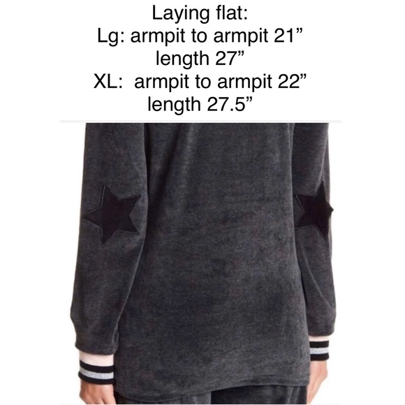 ⭐️SALE⭐️ C&C California Cold Shoulder Velour Sweatshirt NWT - Picture 2 of 10